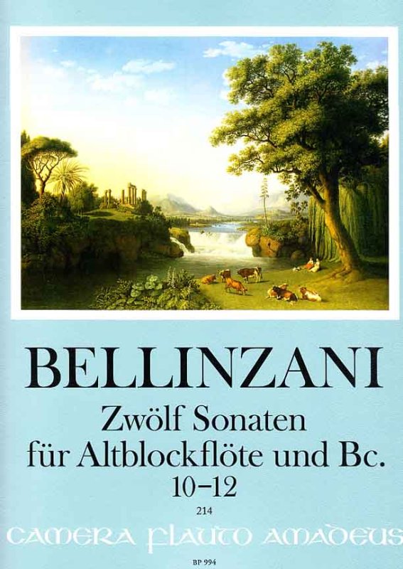 Bellinzani Sonaten Op 3 10-12